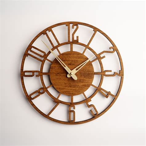 Wall Clock Wood