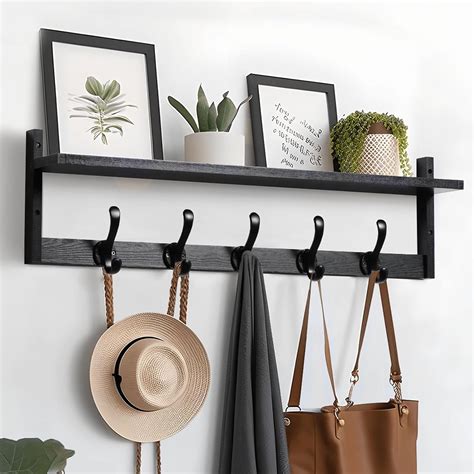 Wall Coat Hooks With Storage