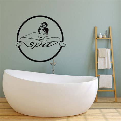 Wall Decal Spa Bathroom