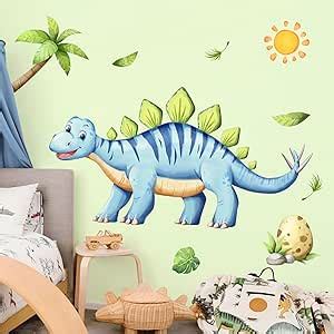 Wall Decals Blue Dinosaur