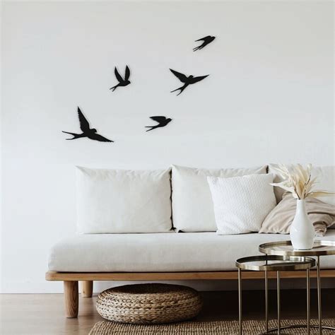 Wall Decor Birds Flying