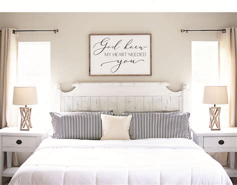 Wall Decor For Above Master Bed