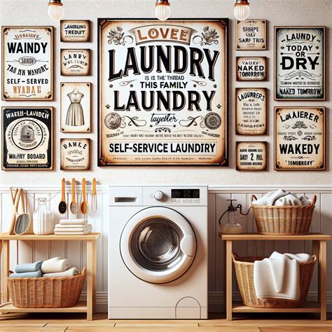 Wall Decor Laundry