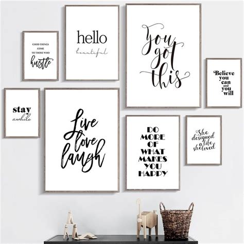 Wall Decor Quotes Short