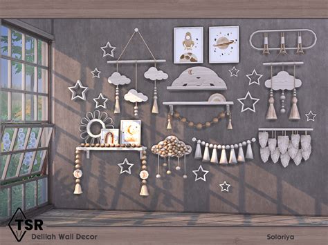 Wall Decorations Sims 4 Cc