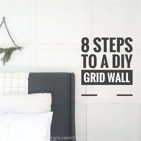 wall grid inspiration easy weekend projects