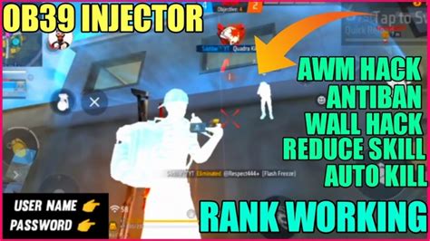 Wall Hack Injector Ff