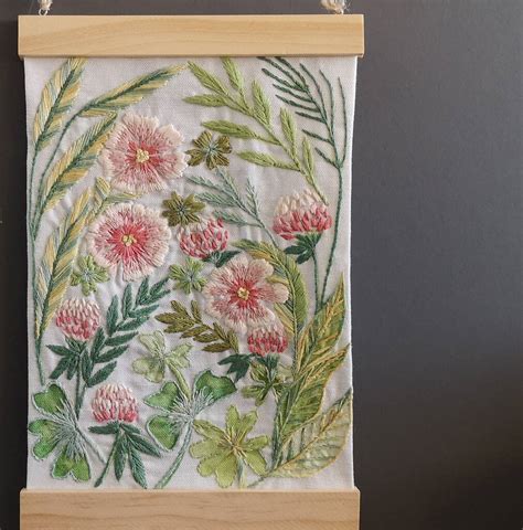 Wall Hanging Embroidery Pattern