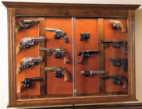Wall Hanging Gun Display Case