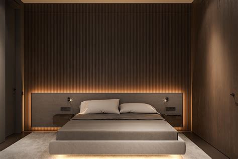 Wall Headboard With Lights