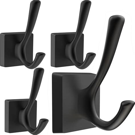 Wall Hooks Black Modern