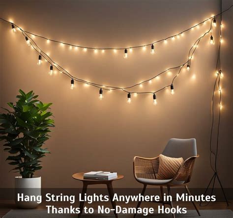 Wall Hooks For String Lights