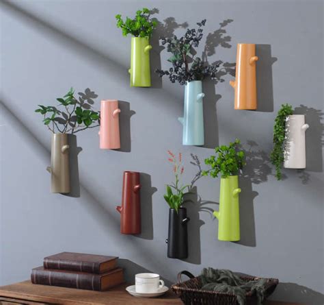 Wall Hung Vases