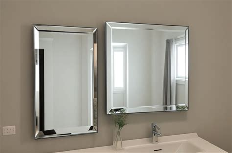 Wall Mirror Beveled Rectangle
