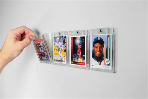Wall Mount Card Display Case