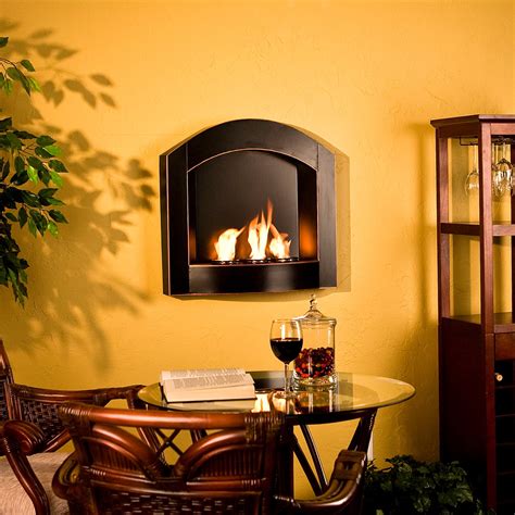 wall mount fireplace lowes