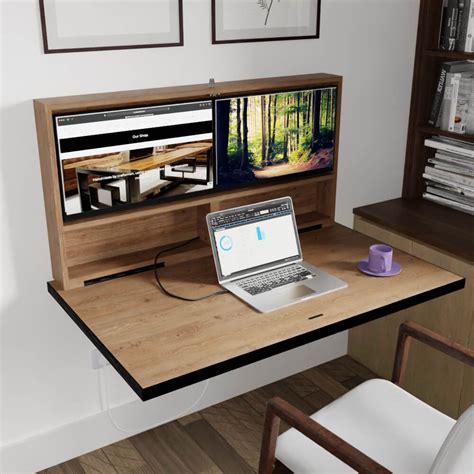 wall mount fold up desk