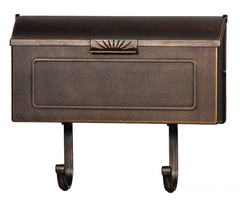 Wall Mount Mailbox Bronze