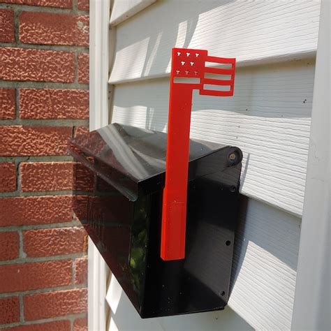 Wall Mount Mailbox Flag