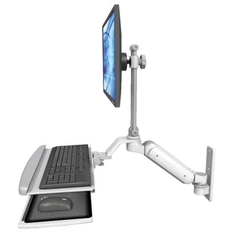 Wall Mount Monitor And Keyboard Arm