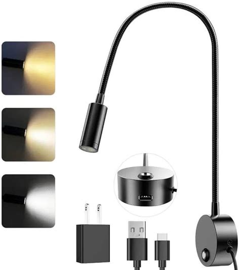 Wall Mount Reading Lamp Plug In