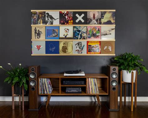 Wall Mount Record Shelf