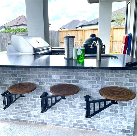 Wall Mounted Bar Stools