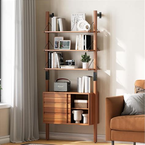 Wall Mounted Bookcase Modern