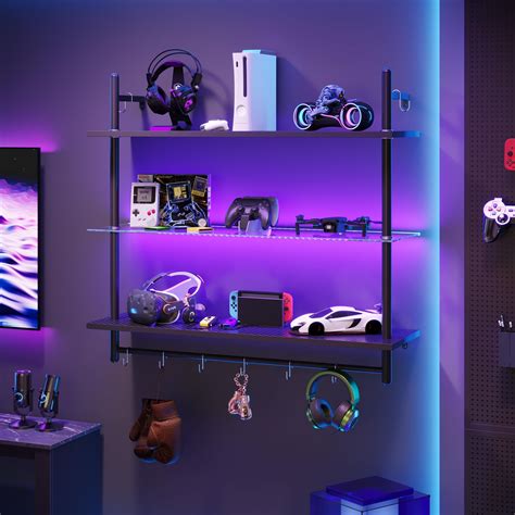 Wall Mounted Gaming Shelf