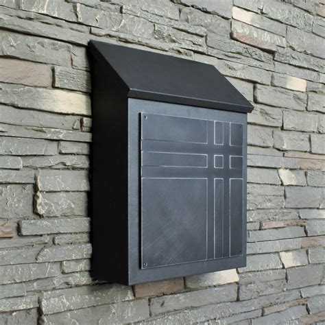 wall mounted mid century modern mailbox