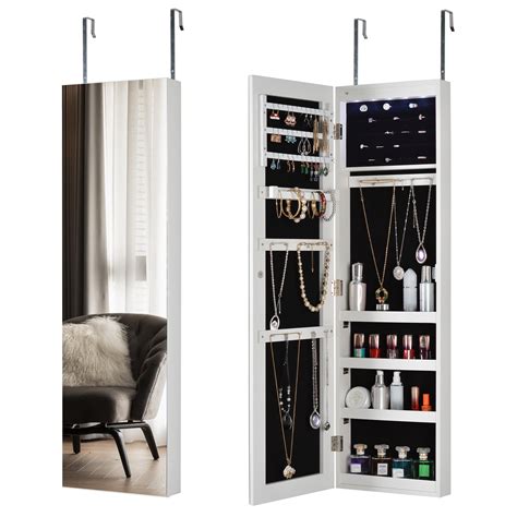 Wall Mounted Mirror With Storage