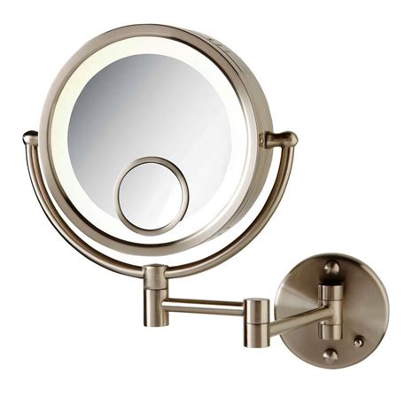 Wall Mounted Round Makeup Mirror
