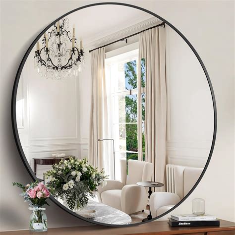 Wall Mounted Round Mirror