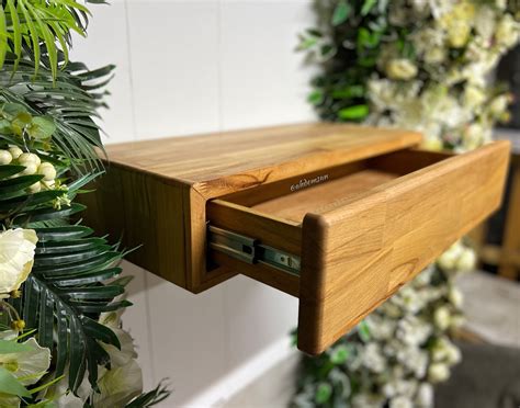 Wall Mounted Shelf Floating Drawer