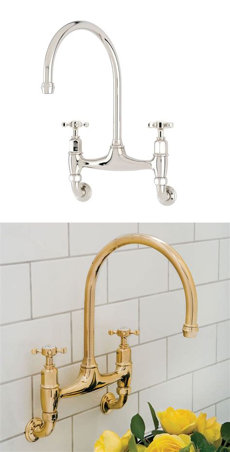 wall mounted taps for butler sink