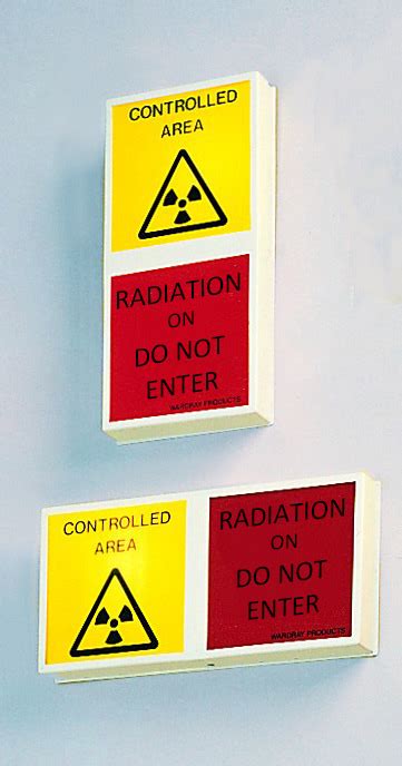 Wall Mounted X-Ray Warning Light