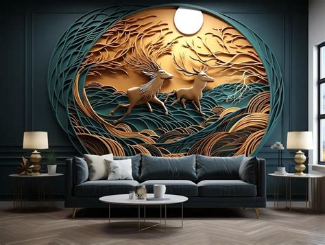 Wall Murals 3D Models