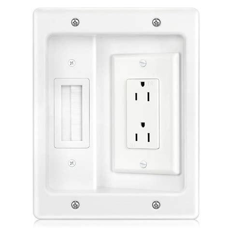 Wall Outlet Cable Short