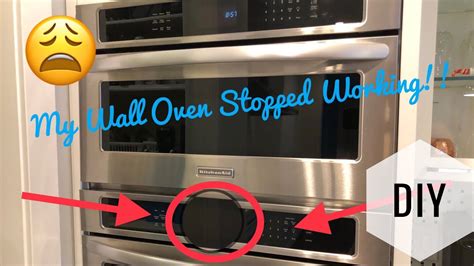 Wall Oven Stopped Working