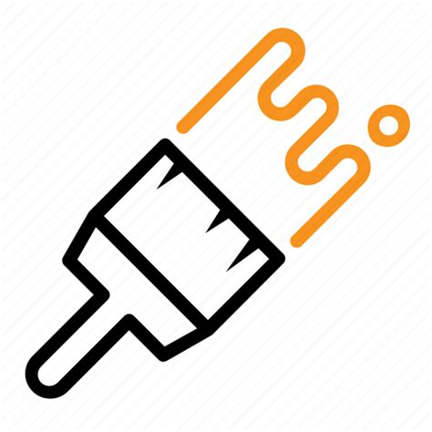 Wall Paint Brush Icon
