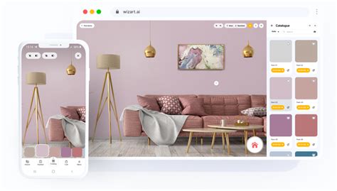 Wall Paint Visualizer App