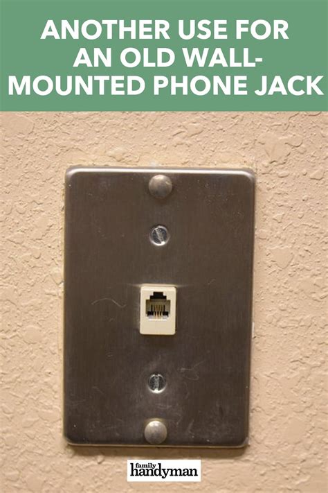 Wall Phone Jack Hide