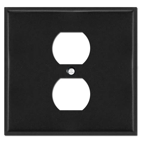 Wall Plates Black