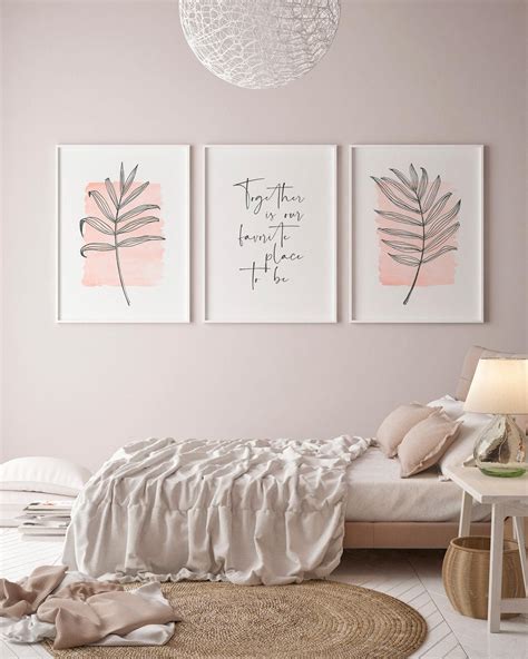 wall prints for bedroom aesthetic