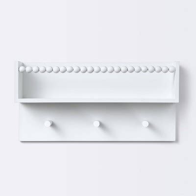 Wall Shelf With Hooks Target