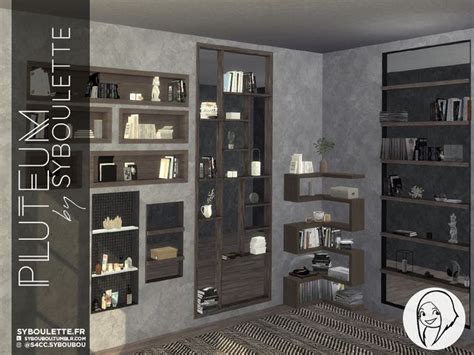Wall Shelves Sims 4