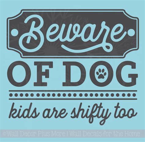 Wall Sticker Quotes Dog