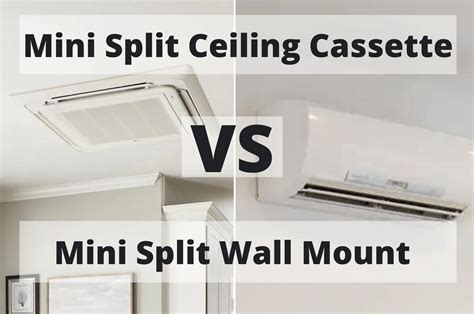 Wall Vs Ceiling Mini Split