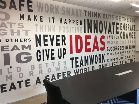 Wall Words For Office