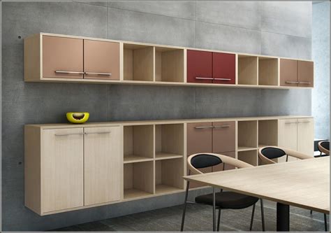 wall-mounted cabinets